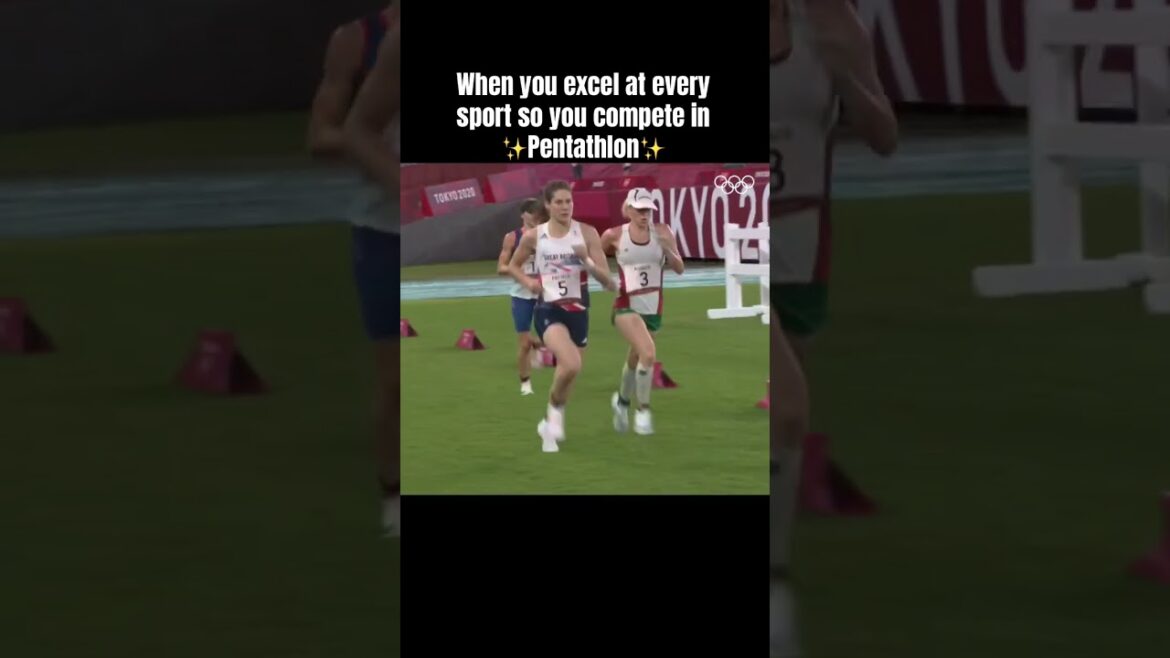 A truly medal-worthy performance from Kate French. 🇬🇧#Tokyo2020 #Olympics #TeamGB #Sport #Pentathlon