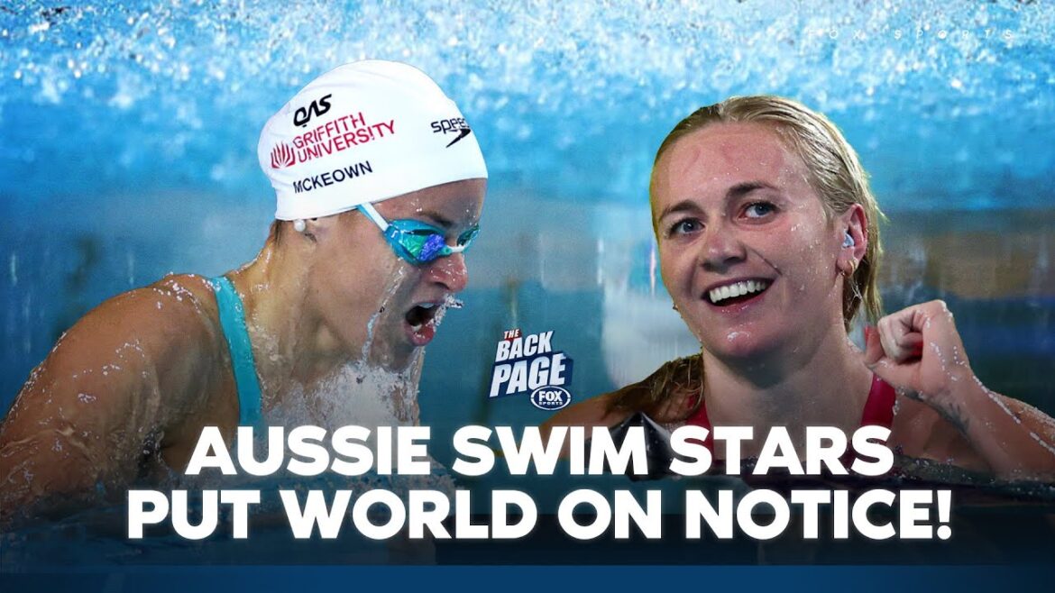 The Aussie Swim stars eyeing Paris Olympic glory | The Back Page | Fox Sports The Aussie Swim stars eyeing Paris Olympic glory | The Back Page | Fox Sports