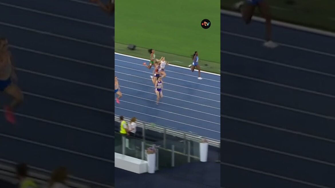 Louise Maraval vice-champion of Europe!  #shorts