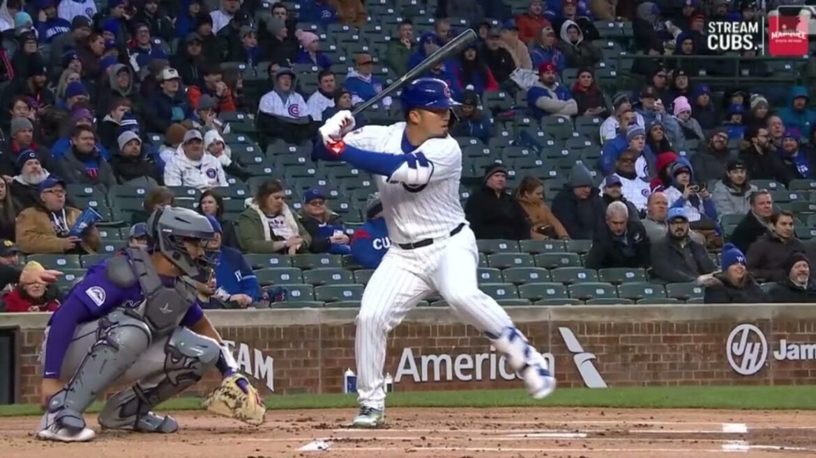 Seiya Suzuki Slow Motion Swing