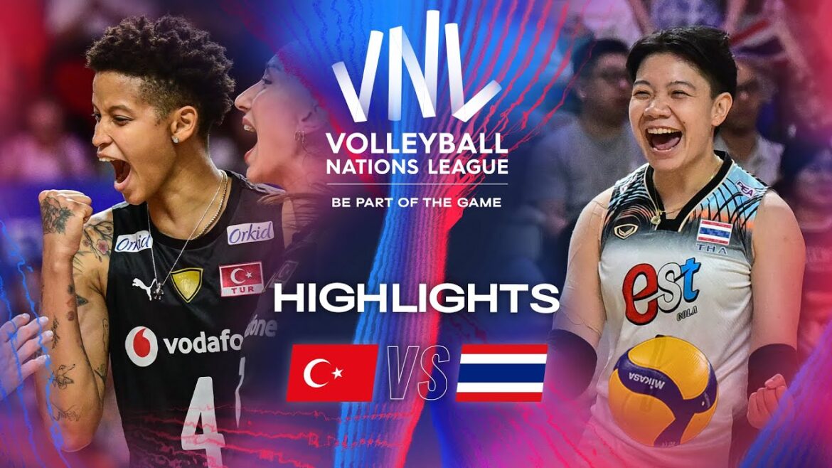 🇹🇷 TUR vs. 🇹🇭 THA – Highlights | Week 3 | Women’s VNL 2024 🇹🇷 TUR vs. 🇹🇭 THA - Highlights | Week 3 | Women's VNL 2024