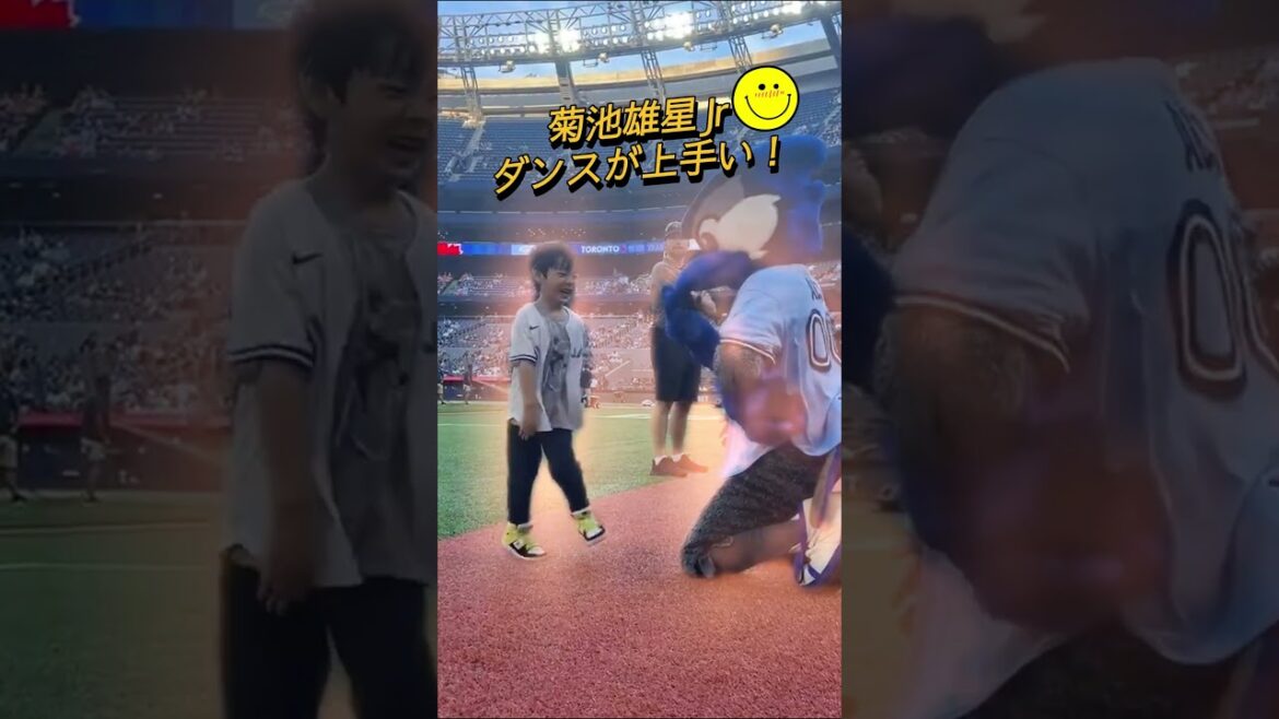 [Yusei Kikuchi]Leo is a good dancer! 😍😍😍 #shorts #baseball #mlb #dance