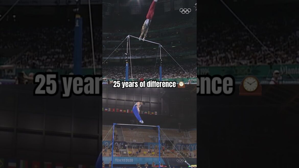 Gold at Atlanta 1996 vs Gold at Tokyo 2020 🥇Andreas Wecker and Daiki Hashimoto #Olympics  #Athlete