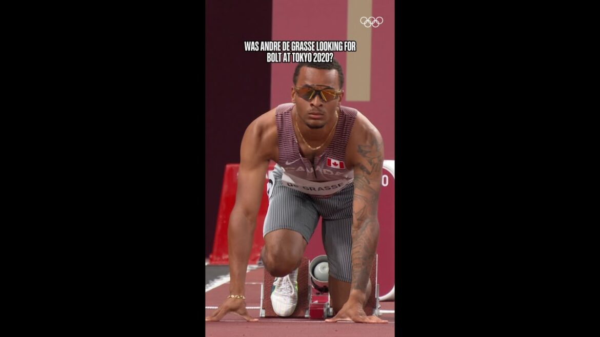 If we could read De Grasse's thoughts while running, this would be it. 🥹 #Tokyo2020 #Rio2016