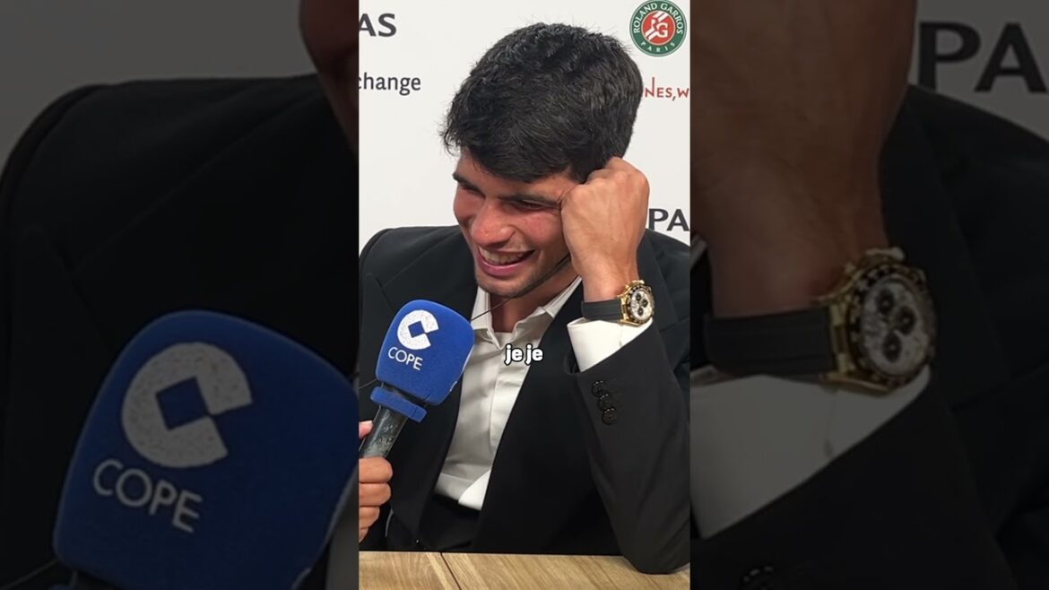 Carlos Alcaraz gets wet about a possible gold in the Olympics (or two…) | COPE’s Great Game Carlos Alcaraz gets wet about a possible gold in the Olympics (or two...) | COPE's Great Game