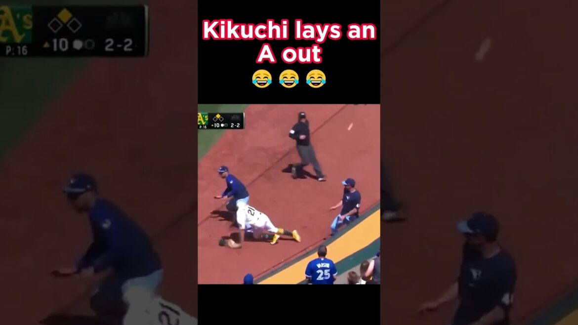 Kikuchi lays an A out #baseball #mlb #toronto #shorts