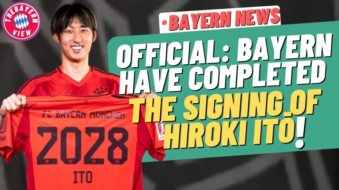 OFFICIAL  Bayern have completed the signing of Hiroki Itō!! - Bayern News
