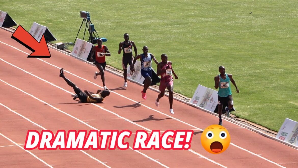 Insane! Wanyonyi Trips and Falls in 800m Semifinal 2 || Paris Olympics Trials 2024