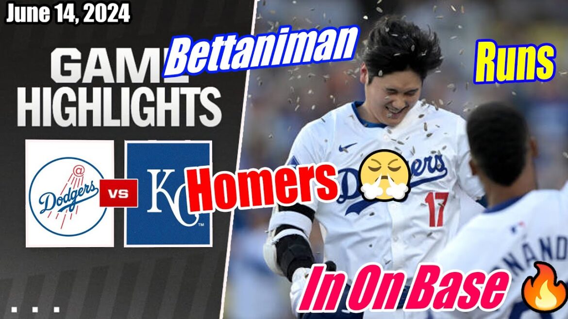 Los Angeles Dodgers vs Kansas City Royals Full Today Highlights | 6/14/24 | Home Run (Crazy Game) 🔥 Los Angeles Dodgers vs Kansas City Royals Full Today Highlights | 6/14/24 | Home Run (Crazy Game) 🔥