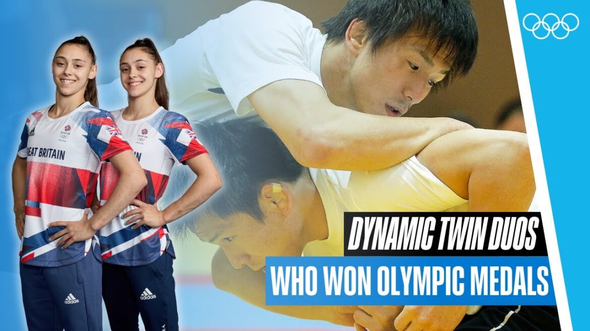 Twins who conquered the Olympic stage! 🏆