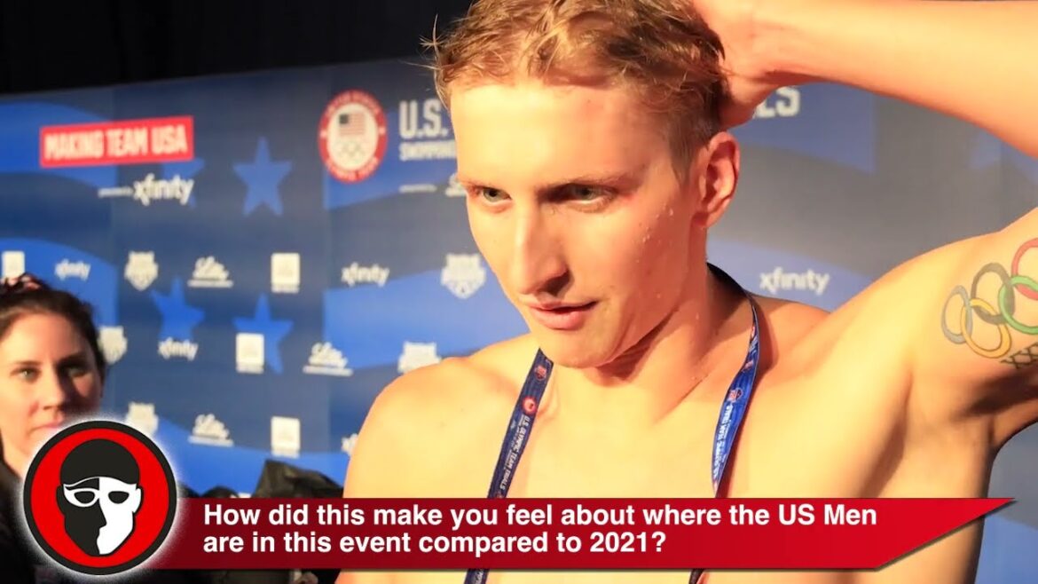 Kieran Smith: "I wanted to prove that... I'm capable of being a 2x Olympian"