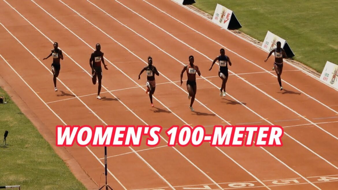 Women's 100m Final Olympic Games Trials 2024
