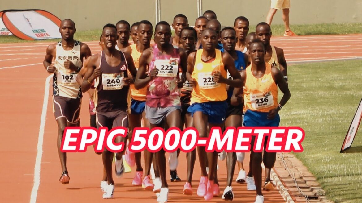 Best Men's 5000m Final Olympic Games Trials 2024