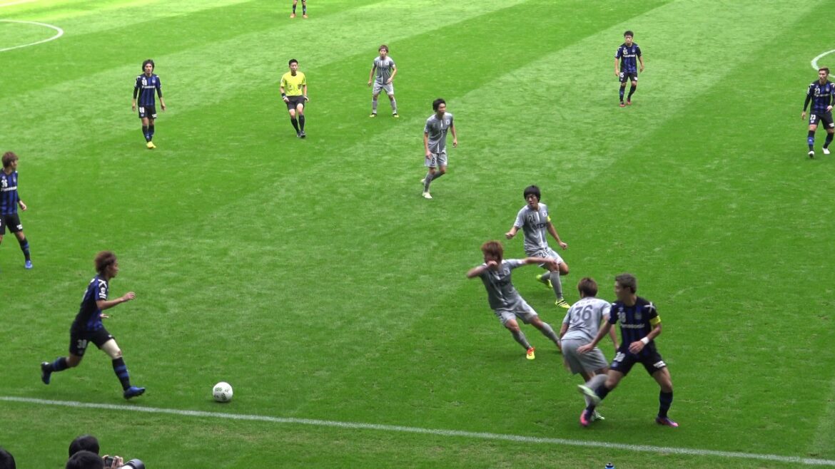Cut-in from Ritsu Doan's move 16.11.13 J3 Gamba Osaka U-23 2-2 Blaublitz Akita