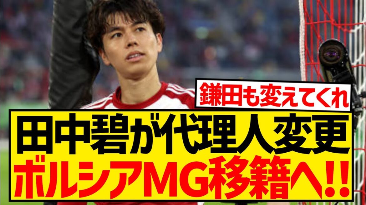 [Good news]Aoi Tanaka of the German second division changes agent due to dissatisfaction with the current situation where he cannot be transferred wwwwwwwwwwww