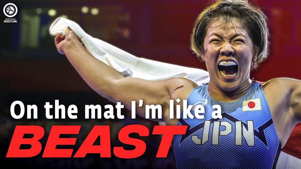 Yuuka Kagami: How The World Wrestling Champ Trains For Paris Olympic Games #roadtoparis2024