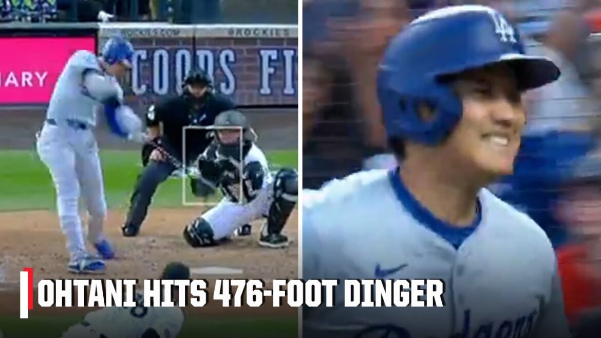Shohei Ohtani hits the LONGEST HR of the season thus far π± 476 feet π | ESPN MLB Shohei Ohtani hits the LONGEST HR of the season thus far π± 476 feet π | ESPN MLB
