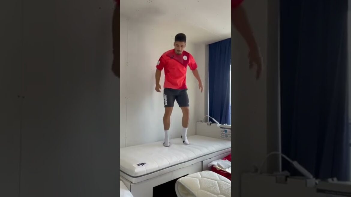 Tokyo Olympic Bed[Olympic Bed]#olympics #tokyoolympics #tokyo #shorts