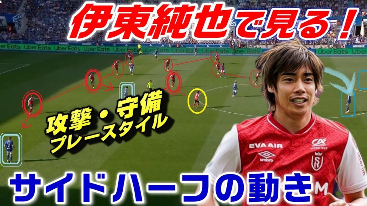 Watch Ito Junya's side half movements!