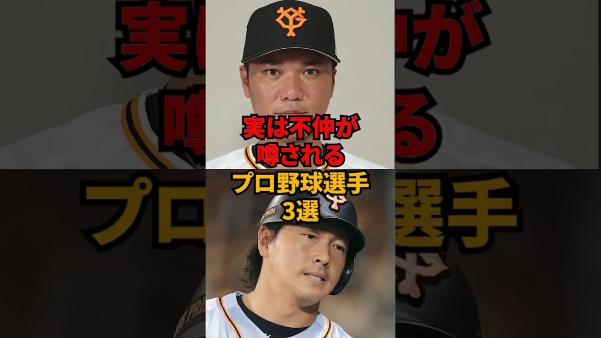 3 professional baseball players who are rumored to be on bad terms