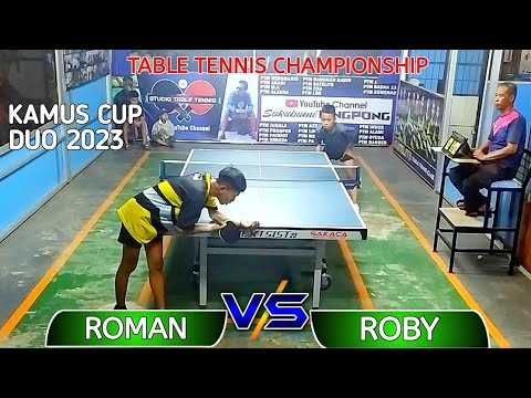 Roman SATELITE 🆚 Roby SATELITE Table Tennis Championship Division C Men’s Single 2023 Roman SATELITE 🆚 Roby SATELITE Table Tennis Championship Division C Men's Single 2023