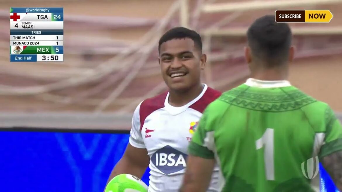 Tonga 7s vs Mexico 7s ▶️ Rugby 7's 🏉 2024 Olympic Games 7's - Qualification