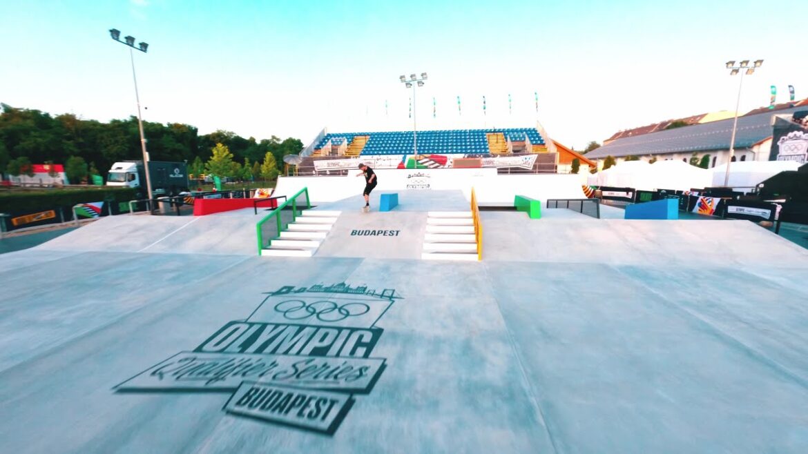 Olympic Qualifier Series Budapest 2024 drone fly-through | The ultimate stage to Paris 2024