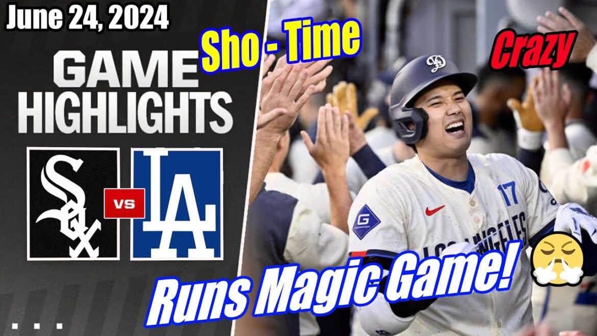 Dodgers vs WhiteSox [FULL HIGHLIGHTS] 06/24/2024 | Shohei Ohtani's Comebacks 🔥 What a Play Game! 👏