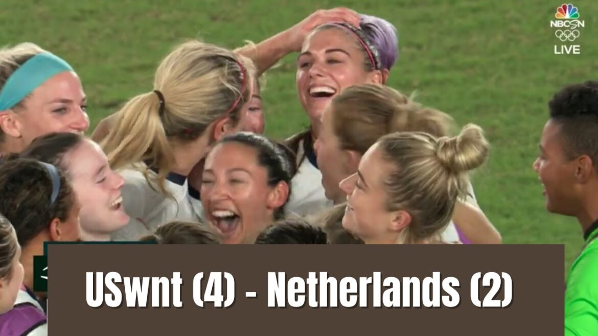USwnt vs Netherlands (4-2) | Tokyo olympics 2020 | Highlights Today