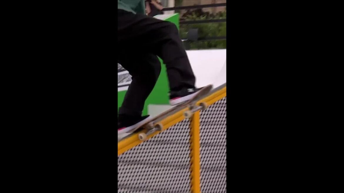 Too easy for Kairi! #olympicqualifierseries Too easy for Kairi! #olympicqualifierseries