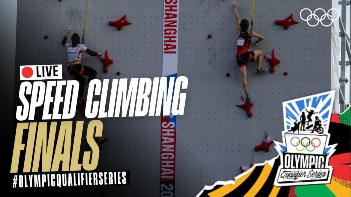 🔴 LIVE Speed Climbing: Women’s & Men’s Finals! | #OlympicQualifierSeries 🔴 LIVE Speed Climbing: Women’s & Men's Finals! | #OlympicQualifierSeries