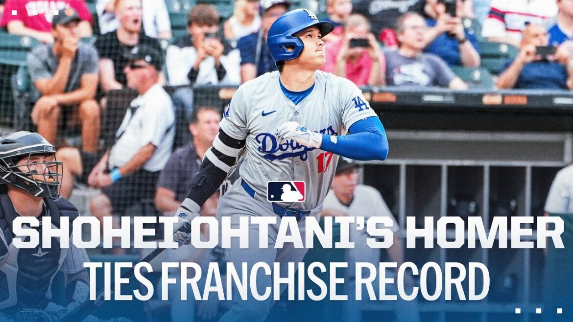Shohei Ohtani homers & makes it 9 STRAIGHT GAMES with an RBI! Dodgers' franchise record! Shohei Ohtani highlights