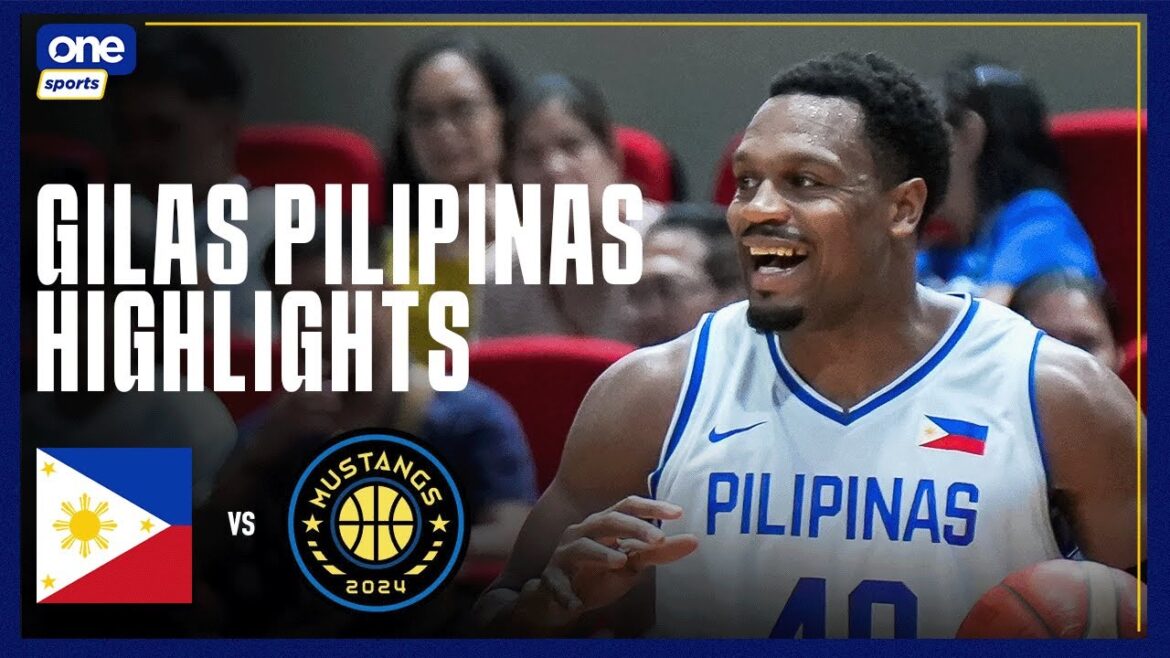 GILAS PILIPINAS vs TAIWAN MUSTANGS | GILAS HIGHLIGHTS | SEND OFF FRIENDLY MATCH | JUNE 24, 2024 GILAS PILIPINAS vs TAIWAN MUSTANGS | GILAS HIGHLIGHTS | SEND OFF FRIENDLY MATCH | JUNE 24, 2024