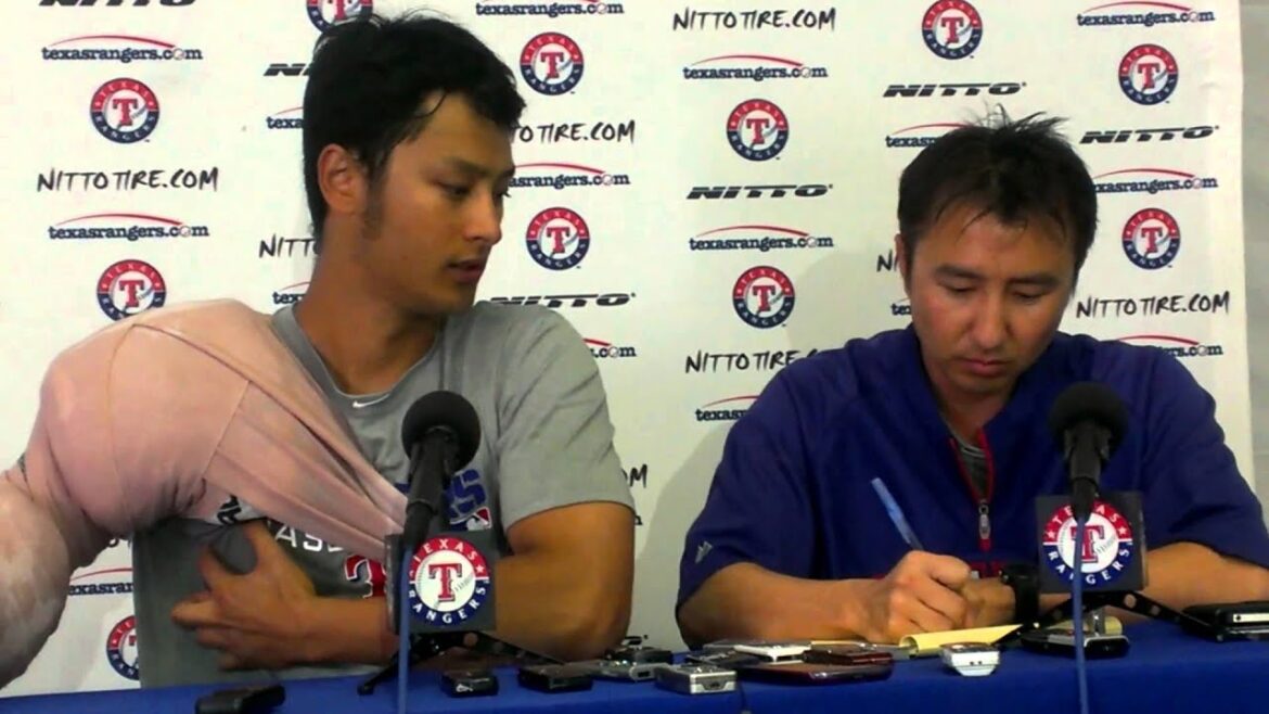 On the spot: Rangers pitcher Yu Darvish