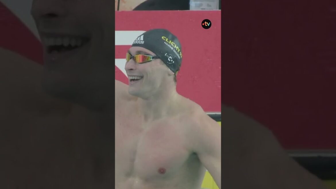 🏊 #Chartres2024 |  😬 The hard blow for Rafael Fente-Damers.... #swimming #unusual #shorts