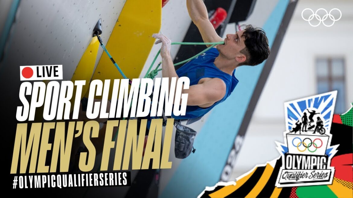 🔴 LIVE Sport Climbing: Men's Boulder & Lead Finals! | #OlympicQualifierSeries