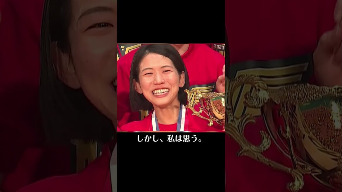 Are they aiming for a fake medal?! Japan's absolute ace Koga Sarina might be a bit of a natural? #Volleyball #Japan national team #Firebird Nippon #Female athletes #Olympics #Nations League