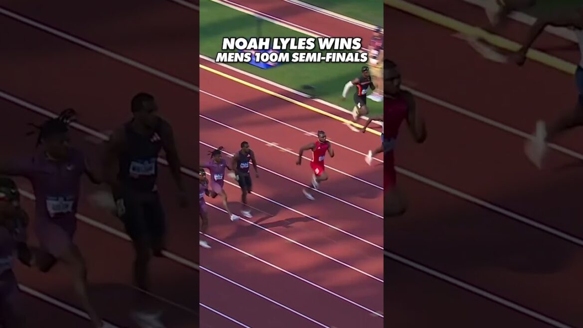 Noah Lyles WINS Men’s 100m SEMI-FINAL US Olympic Trials Noah Lyles WINS Men’s 100m SEMI-FINAL US Olympic Trials
