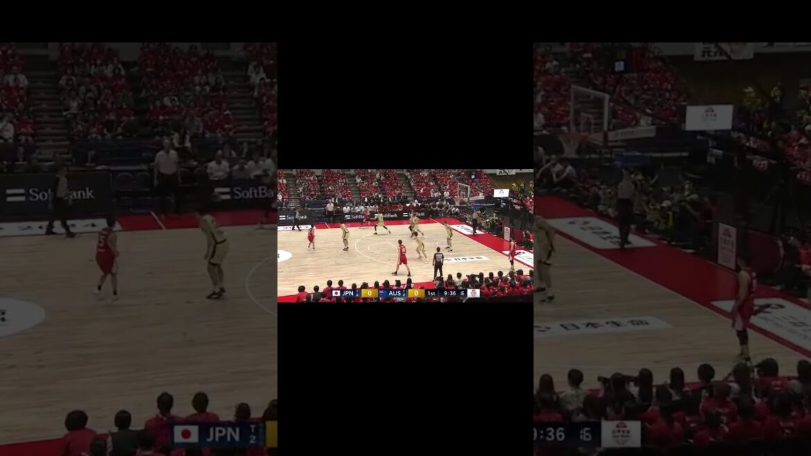 [Japan Men's National Basketball Team]🆚Australia!! Selection for the Paris Olympics begins! Friendly match #basketball