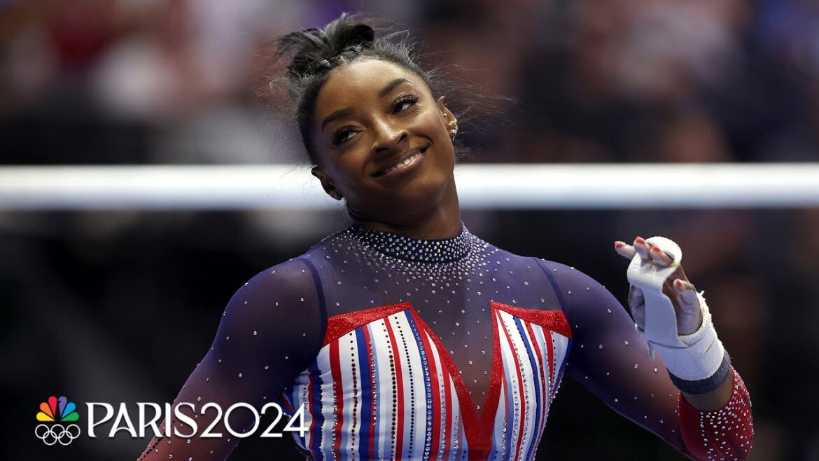 Simone Biles: the GOAT secures her third Olympic bid with SPECTACULAR Trials all-around | NBC Sports Simone Biles: the GOAT secures her third Olympic bid with SPECTACULAR Trials all-around | NBC Sports