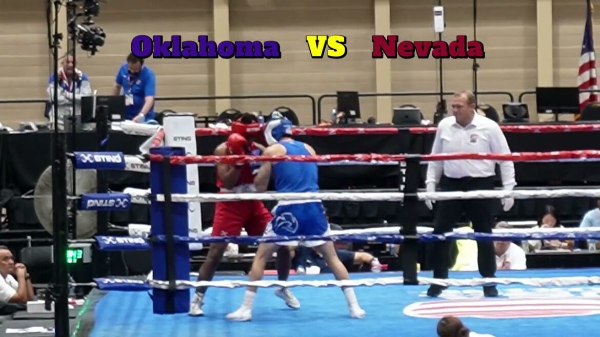 Oklahoma VS Nevada Semi Final Fight – 2024 USA Boxing National Junior Olympics & Summer Festival Oklahoma VS Nevada Semi Final Fight - 2024 USA Boxing National Junior Olympics & Summer Festival