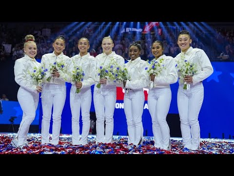 Simone Biles secures third trip to the Olympics after breezing to victory at U.S. trials Simone Biles secures third trip to the Olympics after breezing to victory at U.S. trials