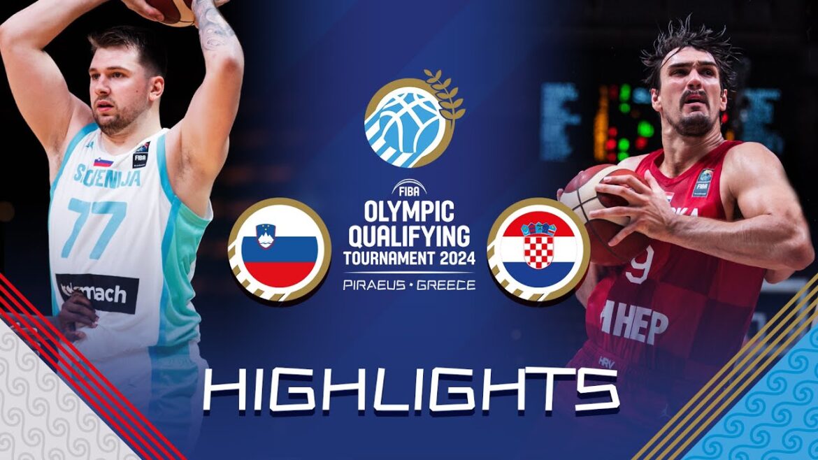 Slovenia 🇸🇮 vs Croatia 🇭🇷 | Highlights | FIBA OQT 2024 Greece