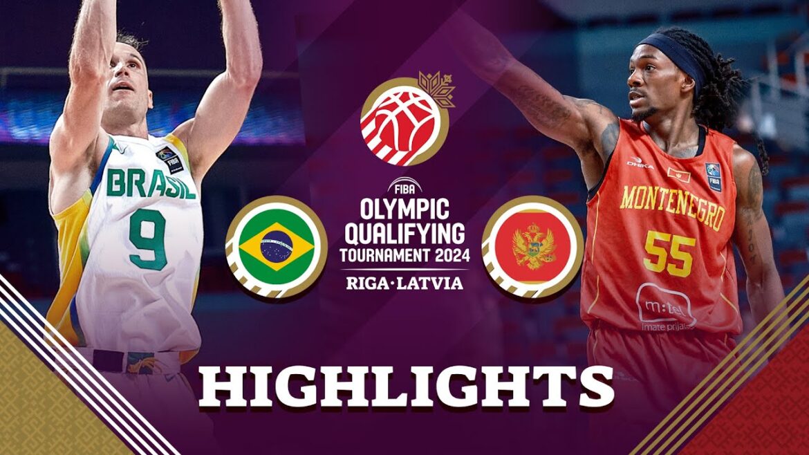 Brazil 🇧🇷 vs Montenegro 🇲🇪 | Highlights | FIBA OQT 2024 Latvia Brazil 🇧🇷 vs Montenegro 🇲🇪 | Highlights | FIBA OQT 2024 Latvia