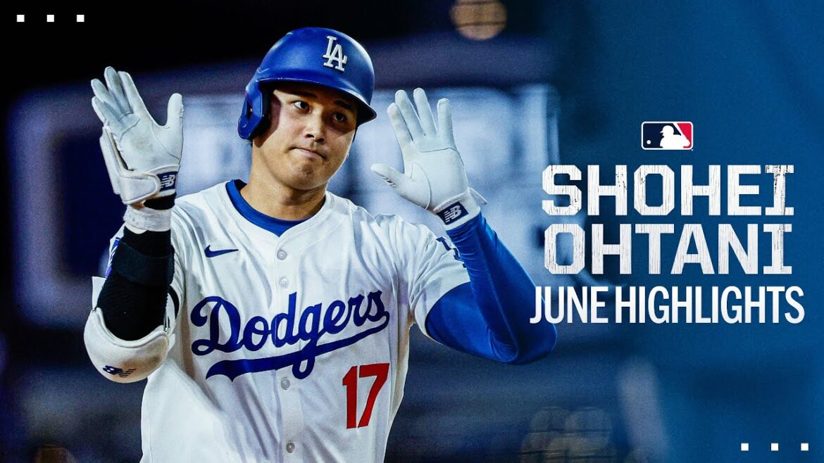 A month FOR THE RECORD BOOKS for Shohei Ohtani! (June 2024 MLB highlights) | Shohei Ohtani highlights