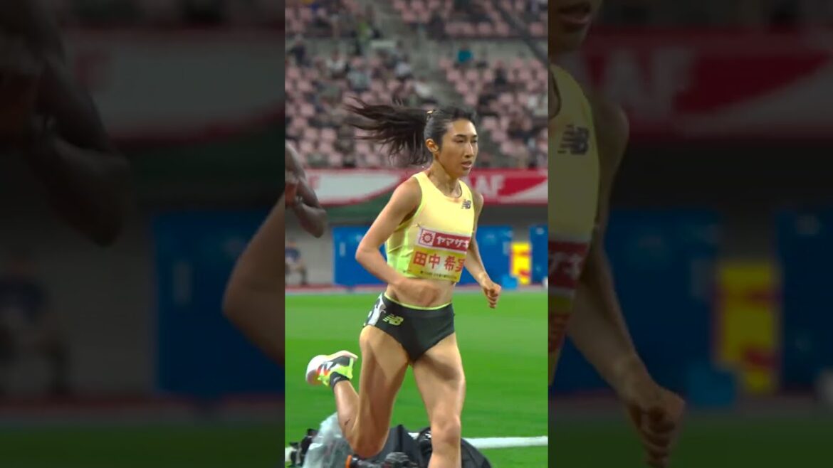 [Athletics - Japan Championships]Nozomi Tanaka wins 1500m for the fifth consecutive time and secures second ticket to the Paris Olympics