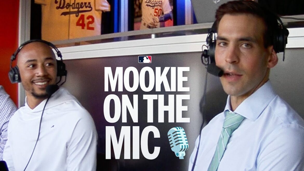 Mookie Betts called the Dodgers game! 🎙️ (Shares Shohei stories, talks playing SS & MORE!)