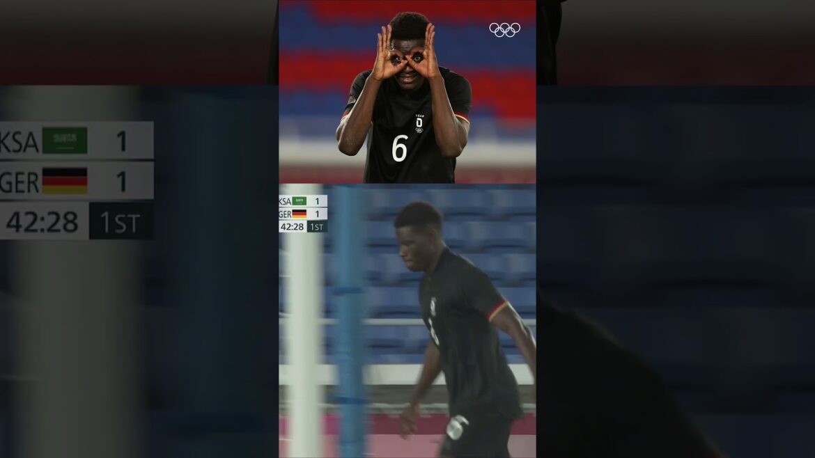 Griddy dance! 🕺 Can you recreate Ragnar Ache's Tokyo 2020 celebration? Share with #LetsMove! 🙌