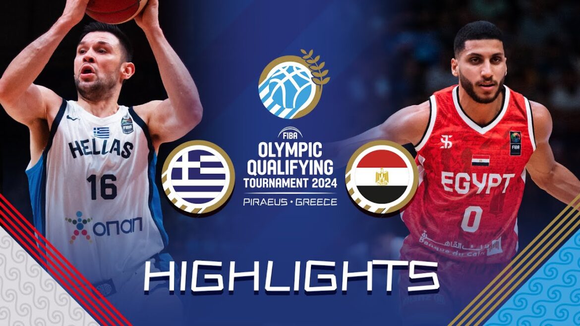 Greece 🇬🇷 vs Egypt 🇪🇬 | Highlights | FIBA OQT 2024 Greece Greece 🇬🇷 vs Egypt 🇪🇬 | Highlights | FIBA OQT 2024 Greece