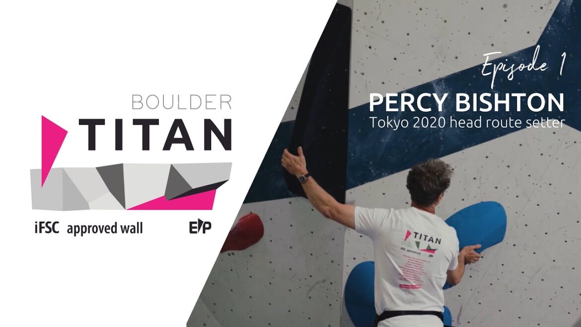 Episode 1 Percy Bishton - Tokyo 2020 head route setter